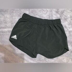 Adidas Black Athletic Shorts Moisture-Wicking Elastic Waistband